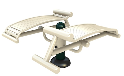 FP-G2CSUS FP Double Curve Sit-up Bench Station
